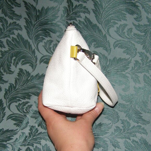 🌟 RARE New Sand Baggers white leather Wristlet - Picture 7 of 14